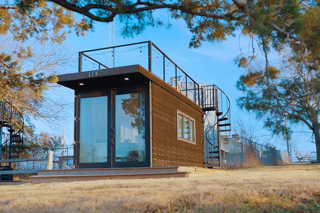 The Bluebonnet-Tiny Container Home Country Setting 12 Min To Downtown Bellmead ภายนอก รูปภาพ